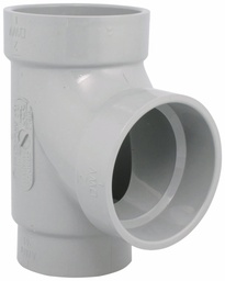 [7560375] 3"x2" PVC DWV SAN TEE HxHxH SYSTEM 15