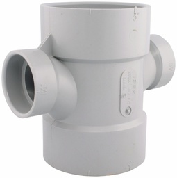 [7560435] 2" PVC DWV DOUBLE SAN TEE HxHxHxH SYSTEM 15