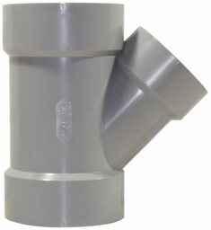 [7560520] 4"x3"x45D PVC DWV WYE HxHxH SYSTEM 15