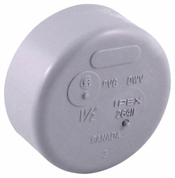 [7560930] 1 1/2" PVC DWV CAP HUB SYSTEM 15