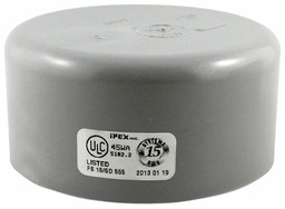 [7560940] 3" PVC DWV CAP HUB SYSTEM 15