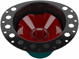 [7540337] Cast Iron Island Tub Drain Testable Rough-In for Freestanding Tub