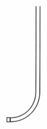 [7689030] 3  RIDGID GREY CONDUIT 5 FT  J BEND