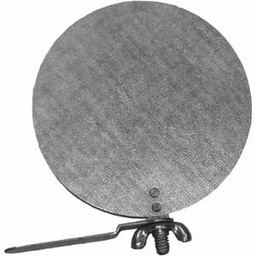 [5629623] 5" Round Pipe Damper with Handle Galvanized