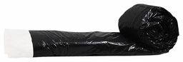[7761710] 6" X 10' Duct Insulation Sleeve, Black Jacket