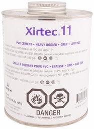[7791250] 946ml Xirtec 11 CSA PVC Cement Grey