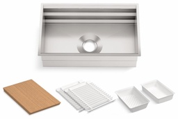 [2961705] Prolific 29" 1 Bowl Undermount Workstation Kitchen Sink