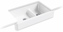 [2963330] Whitehaven 35-1/2" 1.75 Bowl Smart Divide Undermount Farmhouse Kitchen Sink