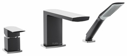 [3742212] Grafik 3-Piece Roman Tub Faucet with Hand Shower