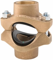 [6660684] 2-1/2" x 1" Mechanical Tee Branch Outlet for Copper 'P' Gasket Style 622