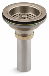 [2983160] Duostrainer Sink Drain and Strainer with Tailpiece