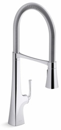 [2951170] Graze Semi-Professional Kitchen Faucet with Spring Pulldown Spray