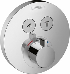 [3072575] ShowerSelect S 2-Functions Thermostatic Valve Trim
