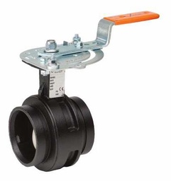 [6662385] 6" Vic-300 MasterSeal Butterfly Valve w/Handle Series 761